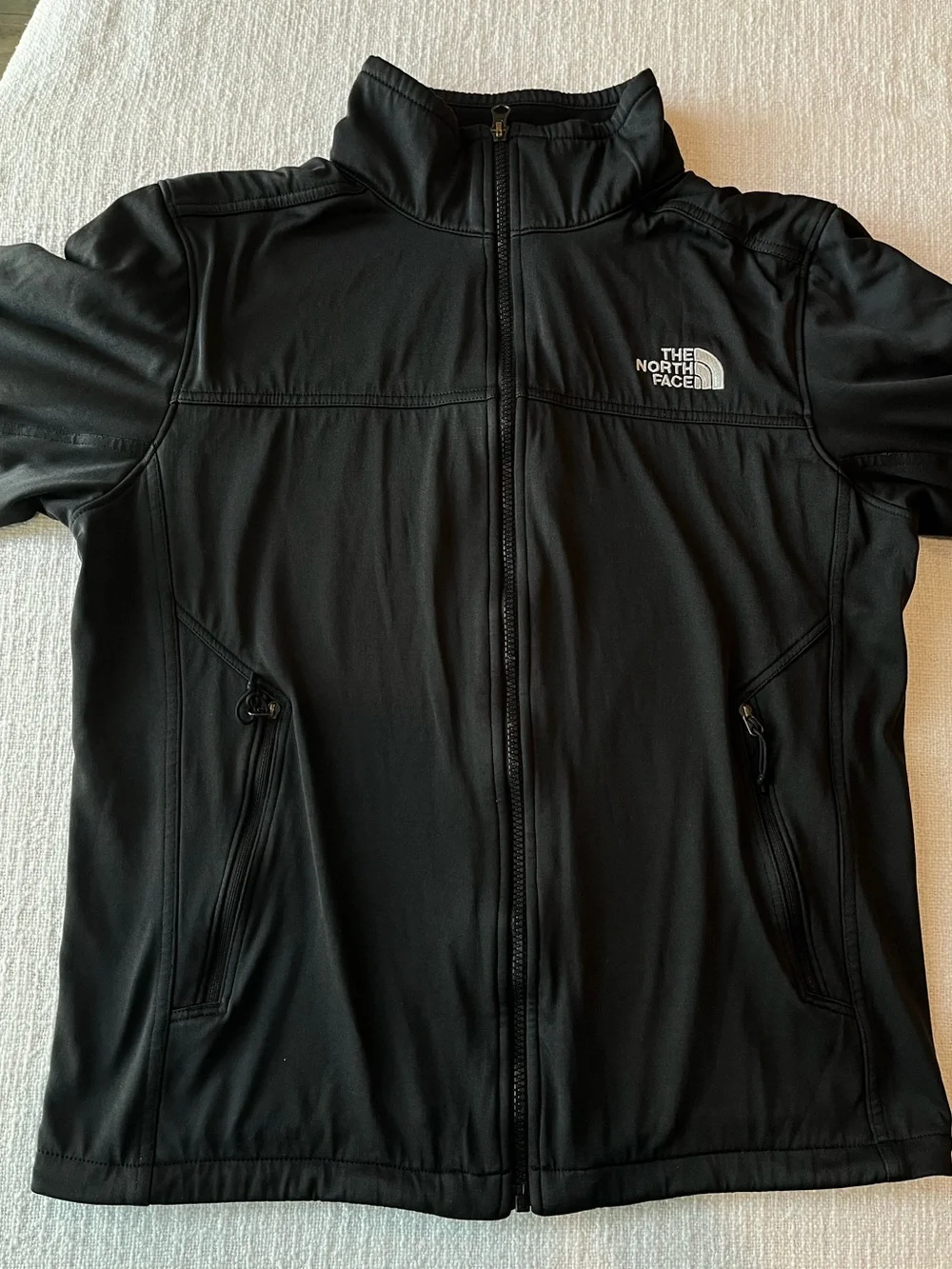 The North Face Mens S Apex Canyonwall Softshell Jacket Black Full Zip FA17 2017